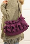 Amethyst Ruffle Purse Pattern