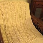 Skerin Aran for My Carolyn Crochet Afghan Pattern