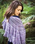 Fibonacci Golden Spiral Shawl