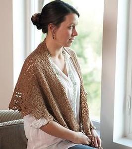 Scallops and Shells Crochet Shawl - knitting pattern