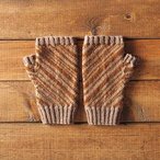 Candy Stripes Fingerless Mitts 