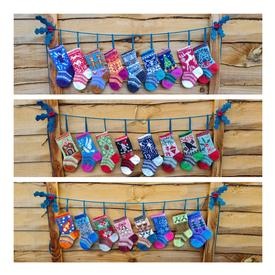Yule Mini Stockings Advent Calendar