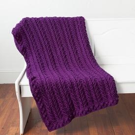 Aspen Ridge Afghan - knitting pattern