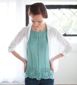 Floral Opulence Top - knitting pattern