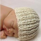 Organic Cotton Heirloom Baby Hat