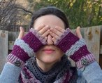 Amica Fingerless Mitts 