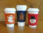 Coffee Cozies: Ghost, Gingerbread & Snowman