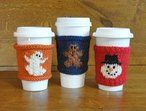 Coffee Cozies: Ghost, Gingerbread & Snowman