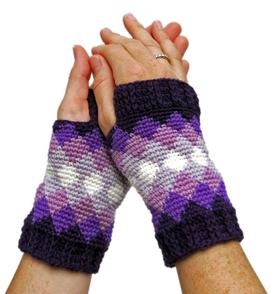 Diamonds Mitts
