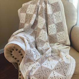 Arielle's Square Blanket - knitting pattern