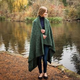 Stornoway Throw - knitting pattern