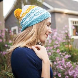 Quadra Hat - knitting pattern