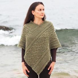 Portree Poncho - knitting pattern