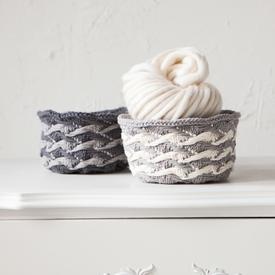 Jacquard Basket - knitting pattern