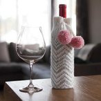 Chevron Wine Bottle Cozy Pattern