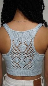 Falling For You Top - knitting pattern