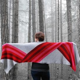 Ribbon Wrap - knitting pattern