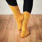 Oblique Socks Pattern
