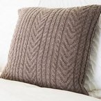 Antler Cable Pillow Pattern