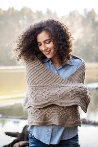 Absent Friends Shawl - knitting pattern