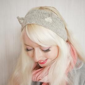 Kitty Ear Warmers - knitting pattern