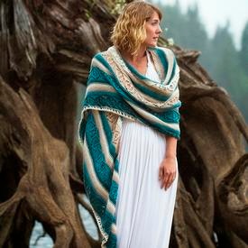 Shoreline Shawl - knitting pattern