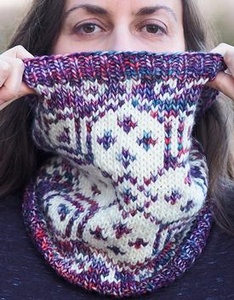 Borealis Cowl - knitting pattern