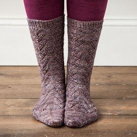 Textured Lace Socks