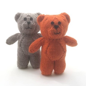 Toe-up Teddy - knitting pattern