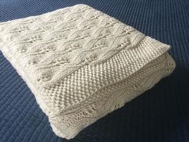 Wedding Throw - knitting pattern