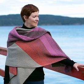 Ribbon Wrap Light - knitting pattern