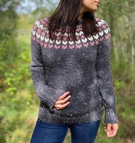 Autumn Tweed Pullover - knitting pattern