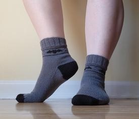 Bat To The Bone socks - knitting pattern