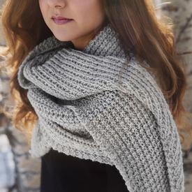 Classic Blanket Scarf - knitting pattern