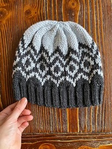 Winter Morning Walk - knitting pattern