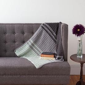 Misty Mountains Blanket - knitting pattern