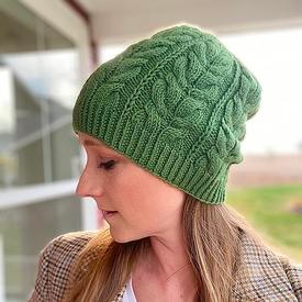 Oasis Beanie - knitting pattern