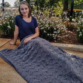 Follow Your Path Blanket - knitting pattern