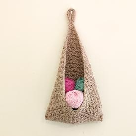 Suzette Hanging Basket - knitting pattern