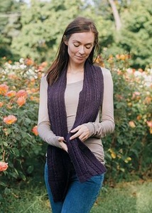 Foxglove Scarf - knitting pattern