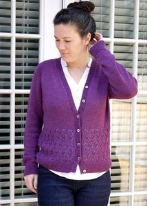 Vortice Cardigan - knitting pattern