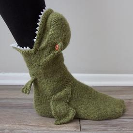 Jurassic Sock - knitting pattern