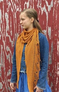 Amber Waves - knitting pattern