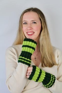 Desert Sage Mitts - knitting pattern