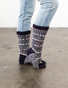 Finestre Socks - knitting pattern