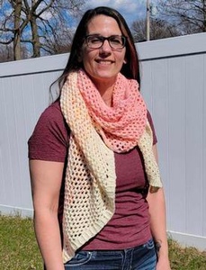 First Blush Shawl - knitting pattern