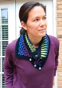 Chains & Stripes Cowl