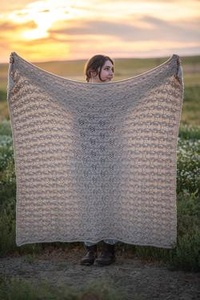 Oat + Honey Blanket - knitting pattern