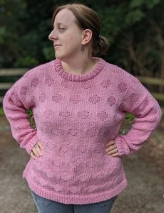 Polka Dot Jumper - knitting pattern