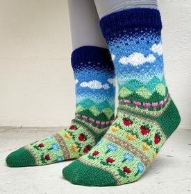 Spring (The Valley Comes Alive) - knitting pattern